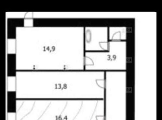 Продажа 2 комнат в многокомнатной квартире - Жуковского улица, д.57 