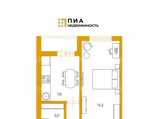 Продажа однокомнатной квартиры - Лидии Зверевой улица, д.3, корп.1 