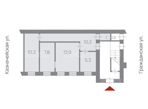 Продажа офиса - Гражданская улица, д.8, литера А 