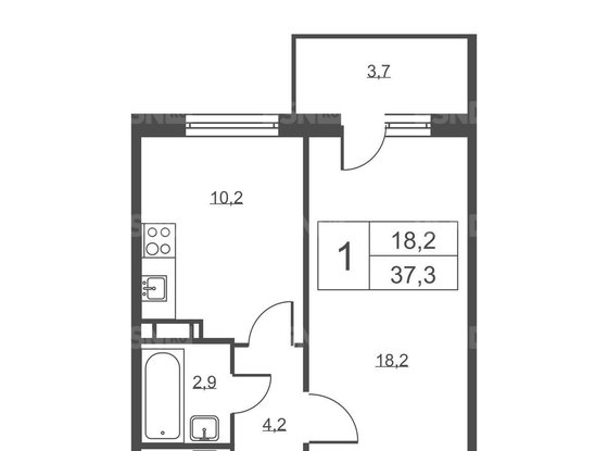 Продажа однокомнатной квартиры - Лабораторный проспект, д.23 