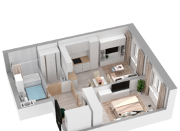 Продажа однокомнатной квартиры в новостройке - ул. Заречная, д. 48, корп. 2 