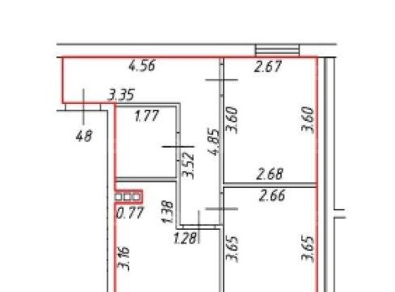 Продажа двухкомнатной квартиры - поселок Пудость, Половинкиной улица, д.71, а 
