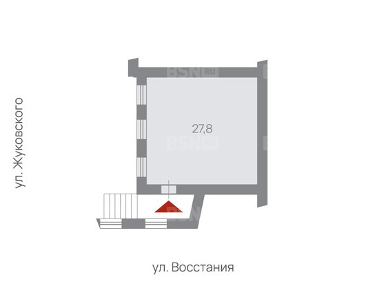 Продажа офиса - Жуковского улица, д.28, литера А 