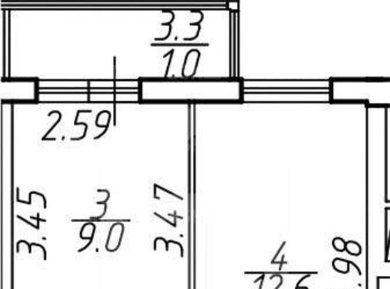 Продажа однокомнатной квартиры - Мурино, Графская улица, д.6, корп.1 