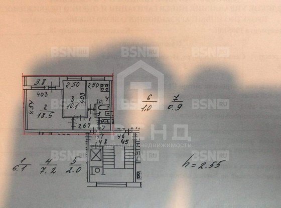 Продажа двухкомнатной квартиры - Искровский проспект, д.8, корп.3 