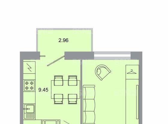 Продажа однокомнатной квартиры в новостройке - Бугры, Тихая улица, д.13, корп.1 