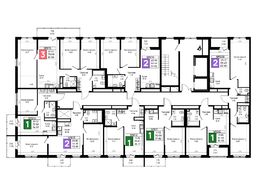 Продажа трехкомнатной квартиры в новостройке - Ленинградская область, Всеволожский муниципальный район, Свердловское городское поселение, дер. Новосаратовка 