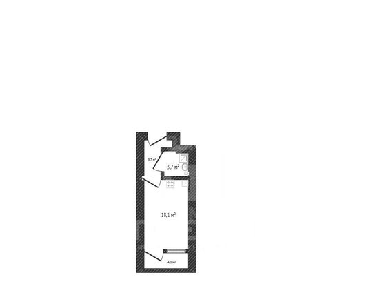 Продажа однокомнатной квартиры - Орбитальная ул, д.7, корп.1 