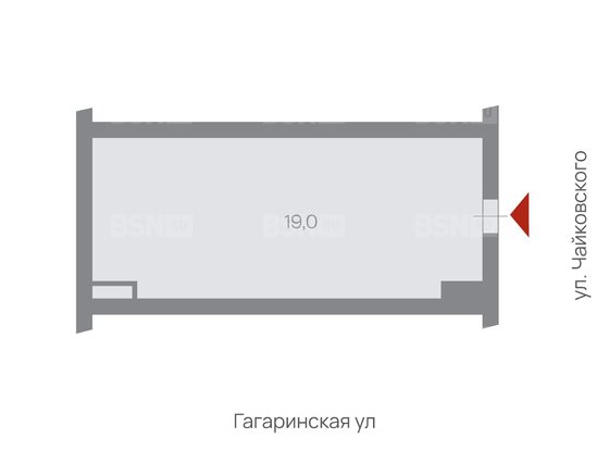 Продажа офиса - Чайковского улица, д.4, литера А 