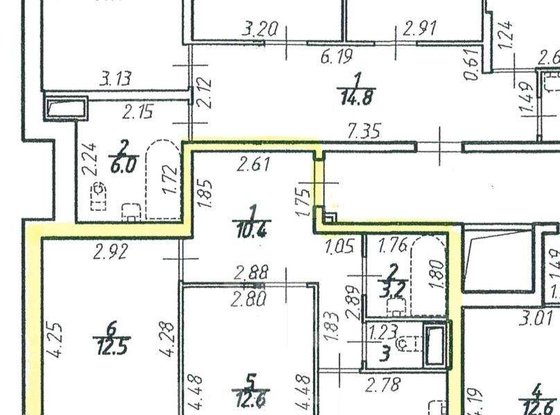 Продажа двухкомнатной квартиры - Малая Митрофаньевская улица, д.10, корп.5 