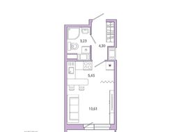 Продажа однокомнатной квартиры в новостройке - Суздальское шоссе, 20, к. 7.1.1 