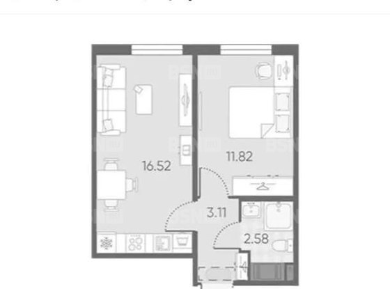 Продажа однокомнатной квартиры - Маршала Казакова улица, д.21, корп.2 